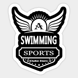 The Sport Swimming Sticker